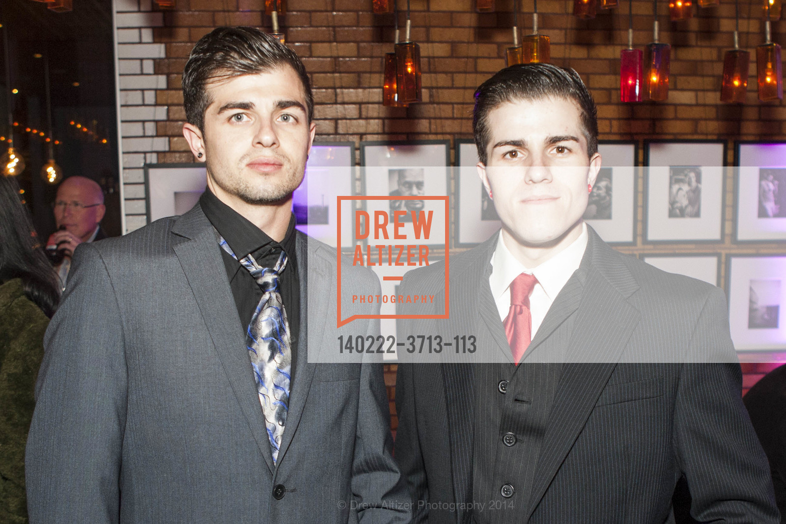 Stephen Rodarte, Christopher Rodarte, Chic Metropolitan Magazine "Jetsetter Issue Release Party", US, February 22nd, 2014, Photo #140222-3713-113 Stephen Rodarte, Christopher Rodarte, Photo #140222-3713-113