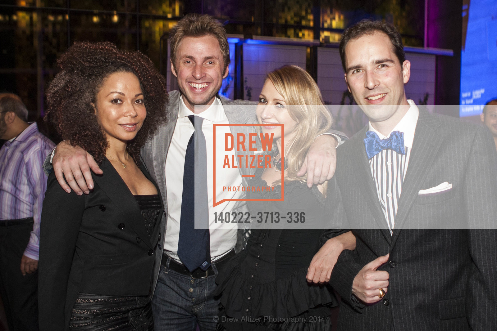 Nichol Bradford, Daniel Kochis, Lana Ricketts, PM Wagner, Chic Metropolitan Magazine "Jetsetter Issue Release Party", US, February 22nd, 2014, Photo #140222-3713-336 Nichol Bradford, Daniel Kochis, Lana Ricketts, PM Wagner, Photo #140222-3713-336