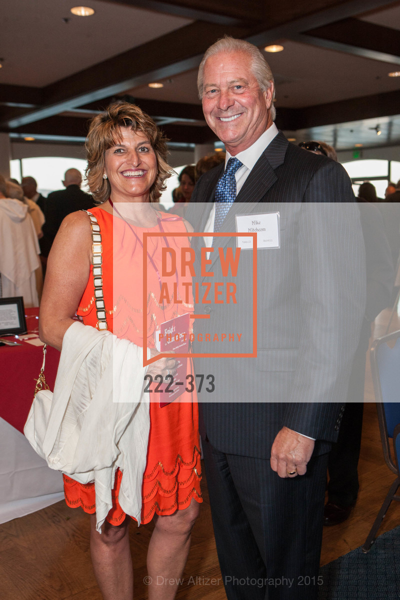 Lisa Mitcheom, Michael Mitcheom, Sovereign Order of Malta Presents: A Knight for Champions, 7th Annual Silver Chalice Awards Dinner, St. Francis Yacht Club. St. Francis Yatch Club, October 13th, 2015, Photo #222-373 Lisa Mitcheom, Michael Mitcheom, Photo #222-373