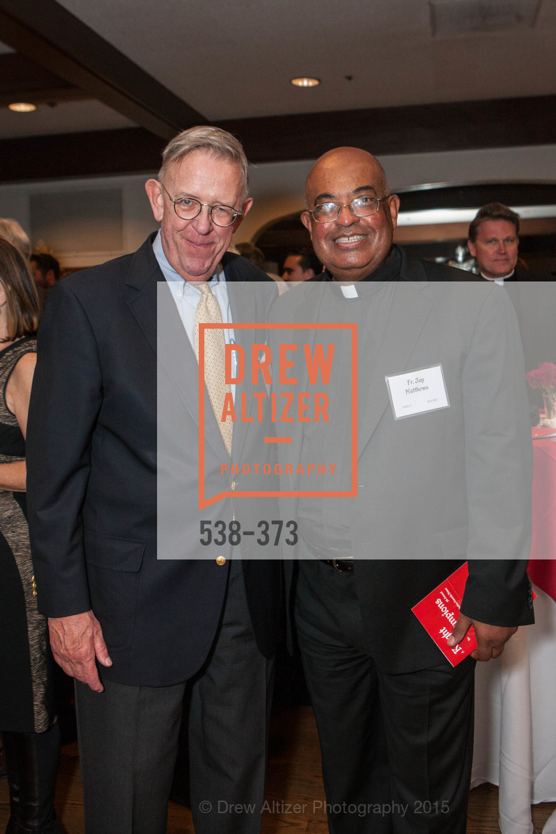 Mike Brown, Jay Matthews, Sovereign Order of Malta Presents: A Knight for Champions, 7th Annual Silver Chalice Awards Dinner, St. Francis Yacht Club. 99 Yacht Rd, October 13th, 2015,Drew Altizer, Drew Altizer Photography, full-service agency, private events, San Francisco photographer, photographer california