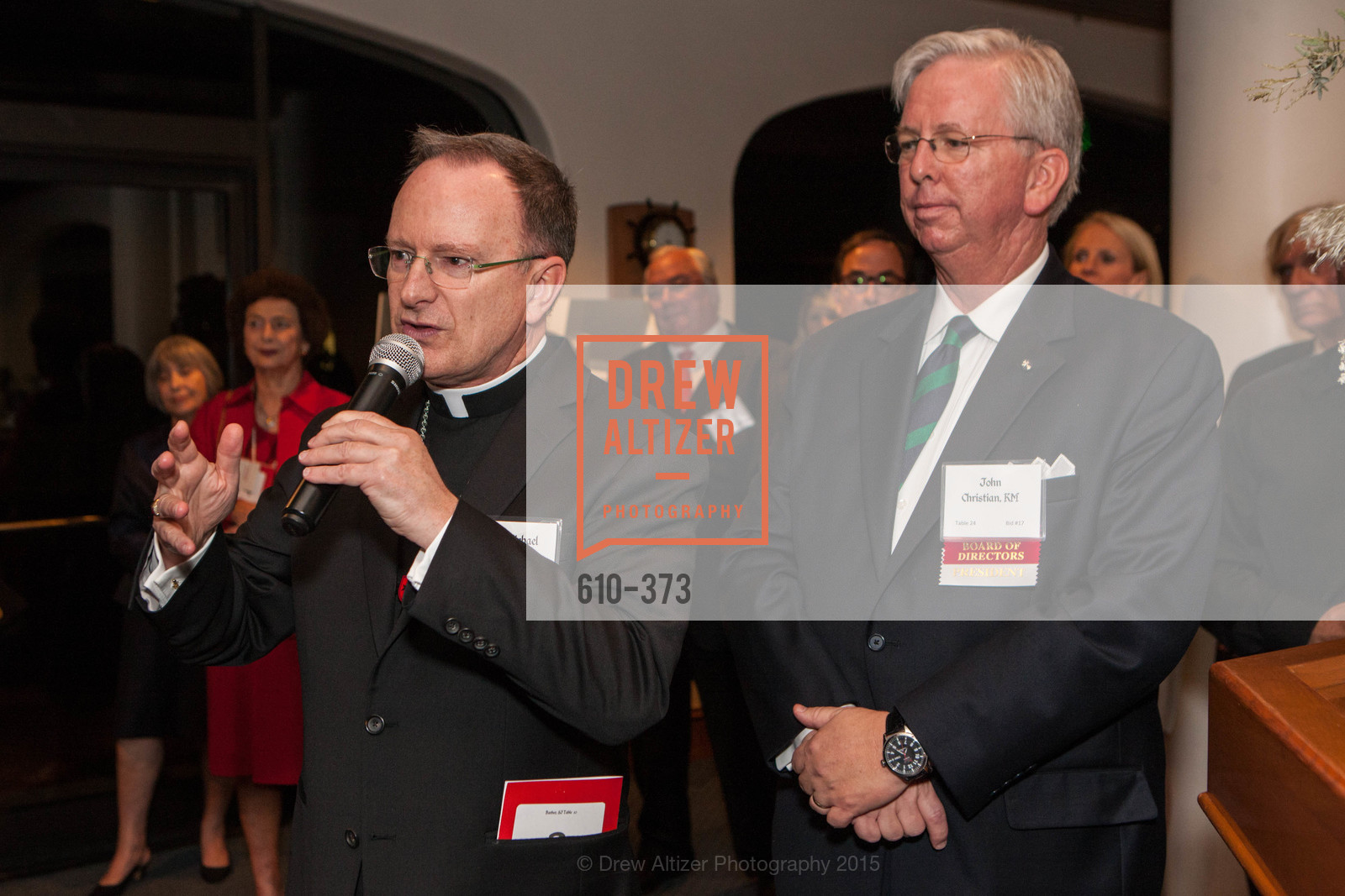 Michael Barber, John Christian, Sovereign Order of Malta Presents: A Knight for Champions, 7th Annual Silver Chalice Awards Dinner, St. Francis Yacht Club. 99 Yacht Rd, October 13th, 2015,Drew Altizer, Drew Altizer Photography, full-service agency, private events, San Francisco photographer, photographer california