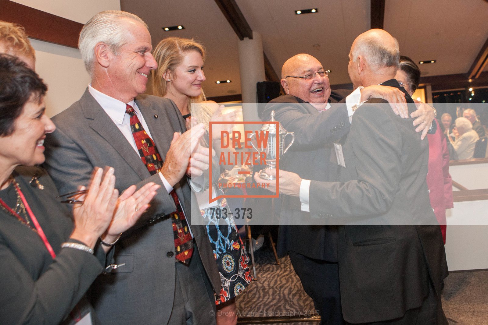 Laura Hosking, Doug Hosking, Katie Hosking, Tony Sanchez-Corea, Lucille Sanchez-Corea, Salvatore Cordileone, Sovereign Order of Malta Presents: A Knight for Champions, 7th Annual Silver Chalice Awards Dinner, St. Francis Yacht Club. 99 Yacht Rd, October 13th, 2015,Drew Altizer, Drew Altizer Photography, full-service agency, private events, San Francisco photographer, photographer california