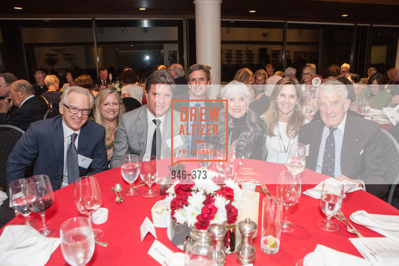 Ken Colt, Chris Vogelheim, Charlie Vogelheim, Tom Vogelheim, Mary Vogelheim, Nanette Gordon, Paul Vogelheim, Sovereign Order of Malta Presents: A Knight for Champions, 7th Annual Silver Chalice Awards Dinner, St. Francis Yacht Club. 99 Yacht Rd, October 13th, 2015,Drew Altizer, Drew Altizer Photography, full-service agency, private events, San Francisco photographer, photographer california