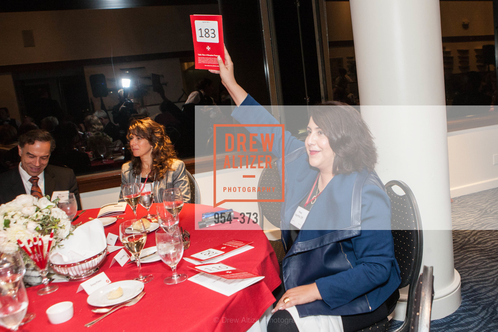 Anna Zappettini, Sovereign Order of Malta Presents: A Knight for Champions, 7th Annual Silver Chalice Awards Dinner, St. Francis Yacht Club. St. Francis Yatch Club, October 13th, 2015, Photo #954-373 Anna Zappettini, Photo #954-373