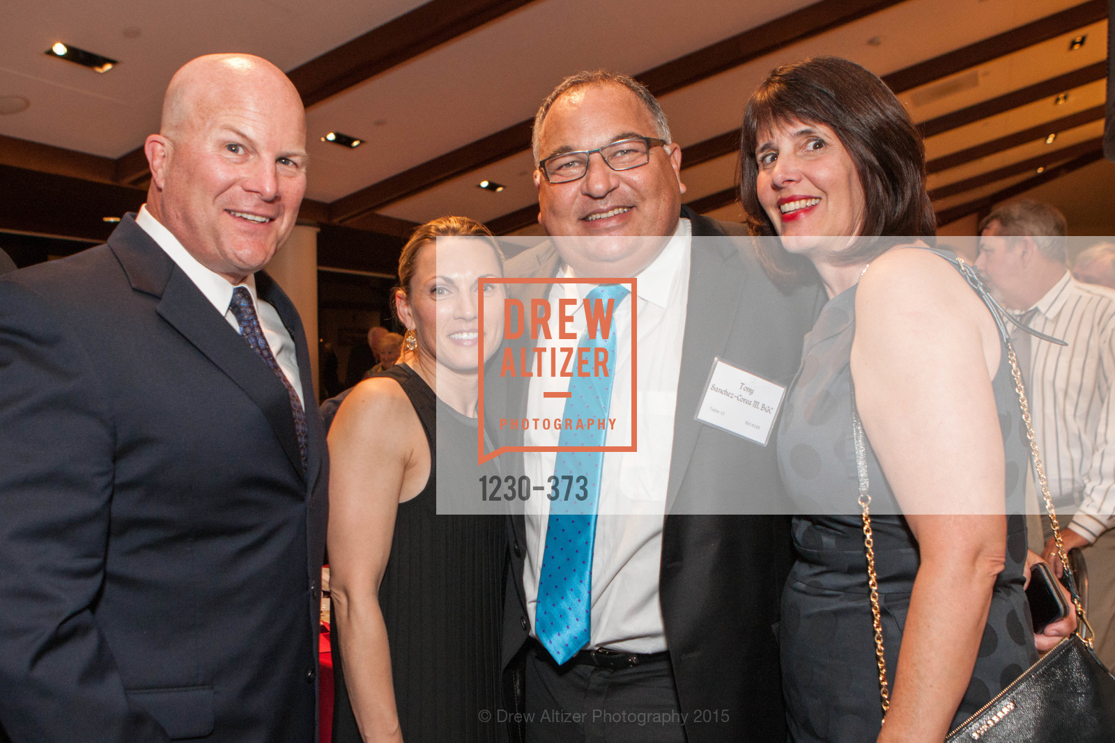 Greg Suhr, Wendy Suhr, Tony Sanchez-Corea, Karen Sanchez-Corea, Sovereign Order of Malta Presents: A Knight for Champions, 7th Annual Silver Chalice Awards Dinner, St. Francis Yacht Club. 99 Yacht Rd, October 13th, 2015,Drew Altizer, Drew Altizer Photography, full-service agency, private events, San Francisco photographer, photographer california