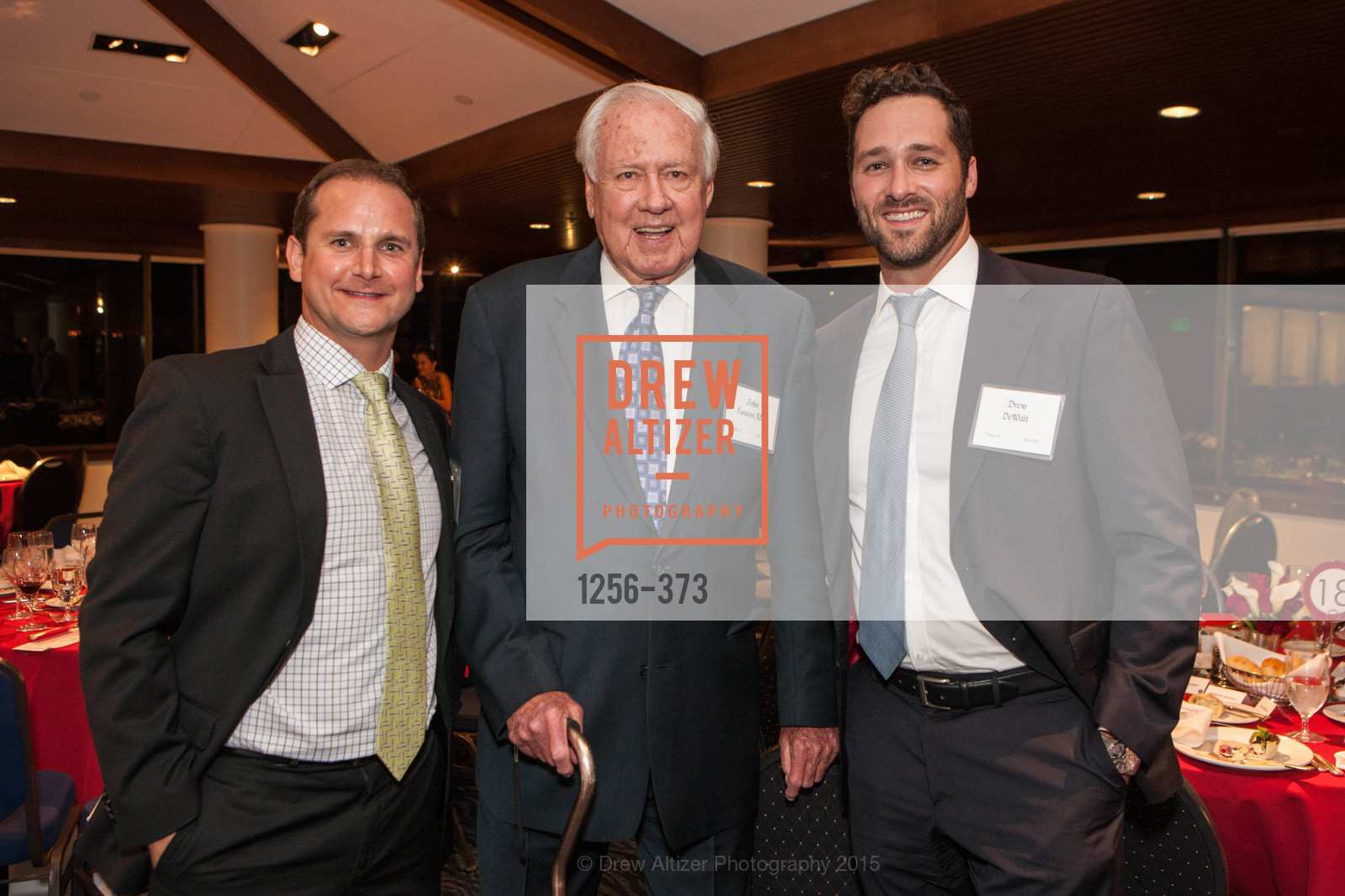 Zach Scheel, John Fannon, Drew DeWalt, Sovereign Order of Malta Presents: A Knight for Champions, 7th Annual Silver Chalice Awards Dinner, St. Francis Yacht Club. 99 Yacht Rd, October 13th, 2015,Drew Altizer, Drew Altizer Photography, full-service agency, private events, San Francisco photographer, photographer california