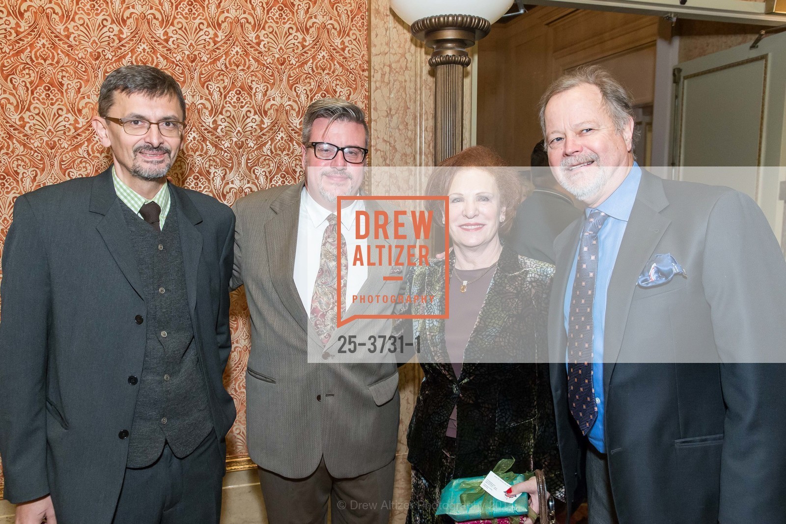 Paolo Barlera, Asher Berry, Romana Bracco, Oliver Caldwell, 52nd BOYS' AND GIRLS' TOWNS OF ITALY Fashion Show Luncheon Featuring KAREN CALDWELL, US, December 11th, 2014, Photo #25-3731-1 Paolo Barlera, Asher Berry, Romana Bracco, Oliver Caldwell, Photo #25-3731-1