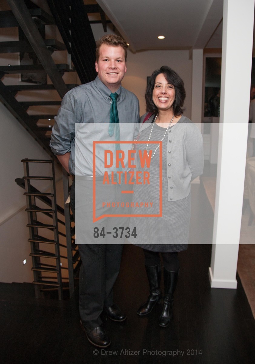 James Sinclair, Susan Avila, CALIFORNIA COLLEGE OF ARTS PreParty in Honor of Art Gensler, US, February 26th, 2014, Photo #84-3734 James Sinclair, Susan Avila, Photo #84-3734