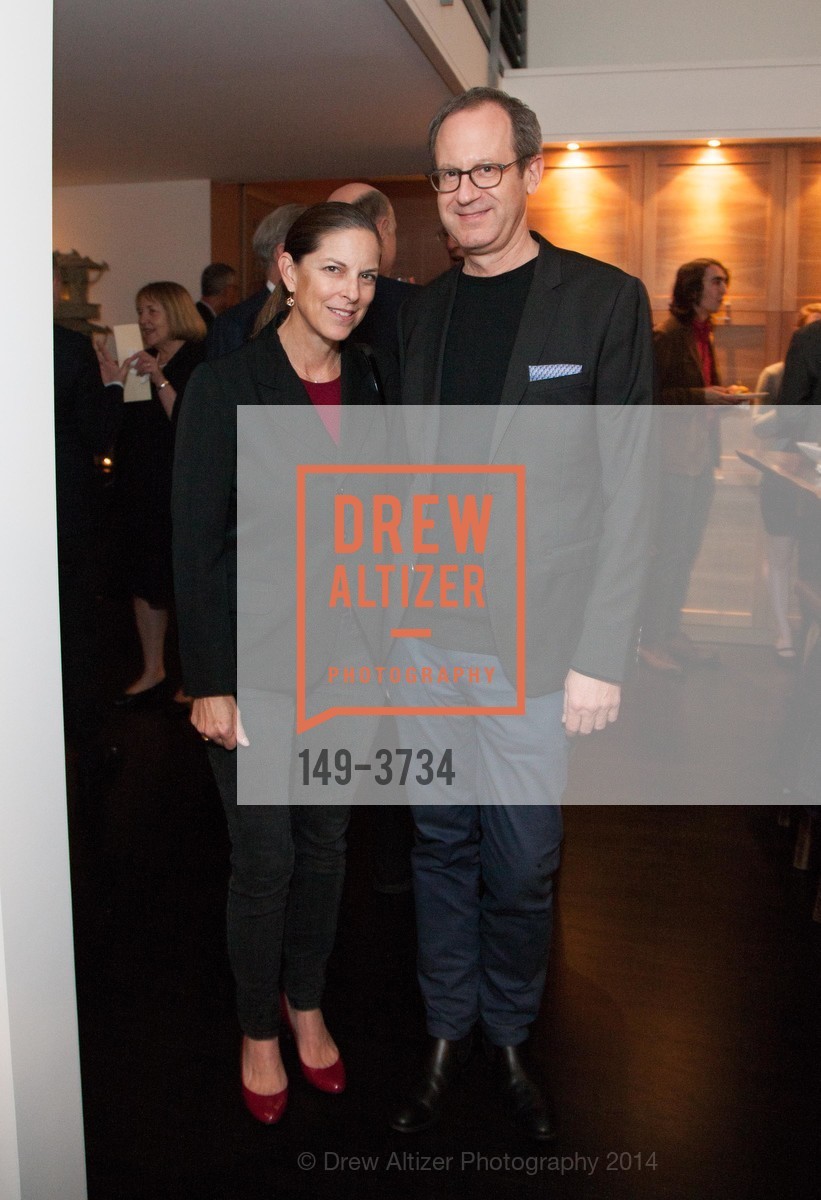 Joanna Grawunder, Mark Jensen, CALIFORNIA COLLEGE OF ARTS PreParty in Honor of Art Gensler, US, February 26th, 2014, Photo #149-3734 Joanna Grawunder, Mark Jensen, Photo #149-3734
