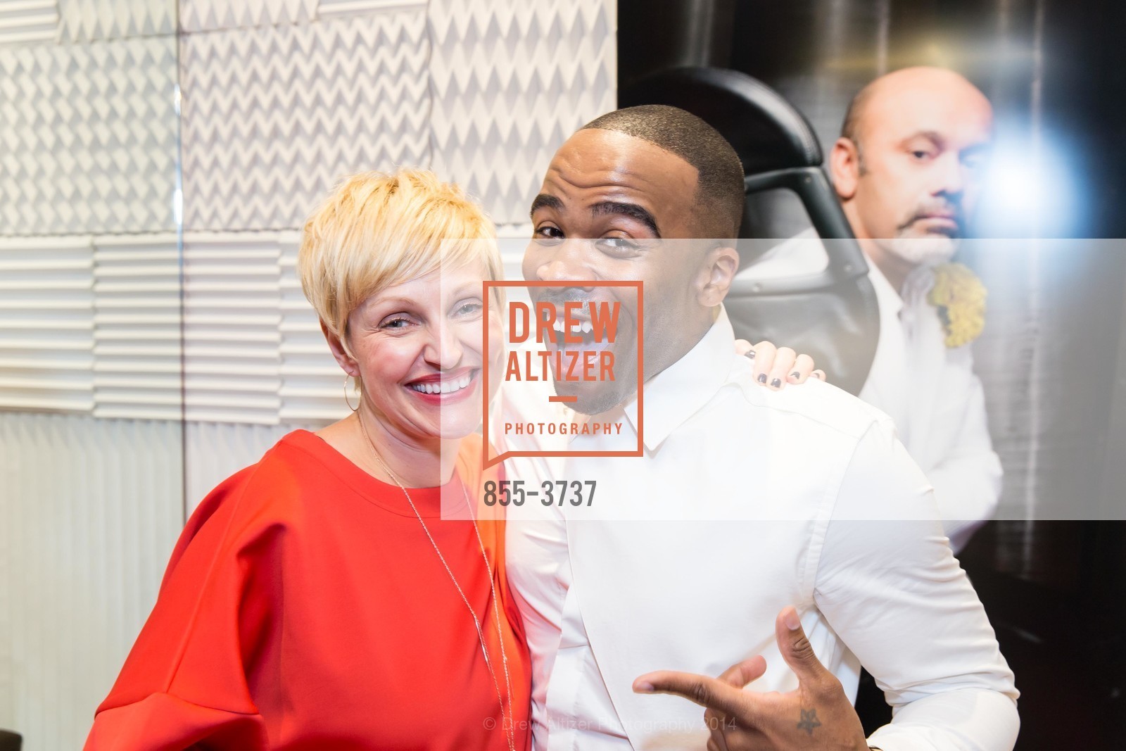Carla Erice, Enosh Williams, Christian Louboutin San Francisco Boutique Opening Celebration, US, September 16th, 2014, Photo #855-3737 Carla Erice, Enosh Williams, Photo #855-3737