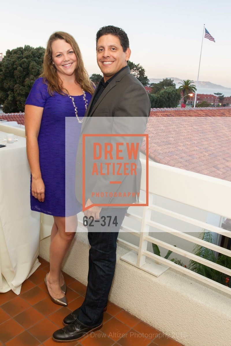 Julie Arntz, Carlos Gomez, Greenbelt Alliance Presents: Savor the Greenbelt, Presidio Officers' Club, Ortega Ballroom. Presidio Officers' Club, Ortega Ballroom. 50 Moraga Ave, October 13th, 2015, Photo #62-374 Julie Arntz, Carlos Gomez, Photo #62-374