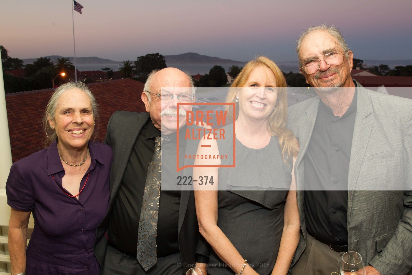 Dee Swanhuyser, Guy Conner, Noreen Evans, Wells Whitney, Greenbelt Alliance Presents: Savor the Greenbelt, Presidio Officers' Club, Ortega Ballroom. Presidio Officers' Club, Ortega Ballroom. 50 Moraga Ave, October 13th, 2015, Photo #222-374 Dee Swanhuyser, Guy Conner, Noreen Evans, Wells Whitney, Photo #222-374
