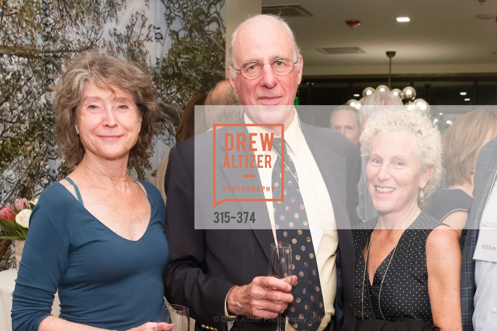 Barbara Ravizza, John Osterweis, Linda Ach, Greenbelt Alliance Presents: Savor the Greenbelt, Presidio Officers' Club, Ortega Ballroom. Presidio Officers' Club, Ortega Ballroom. 50 Moraga Ave, October 13th, 2015, Photo #315-374 Barbara Ravizza, John Osterweis, Linda Ach, Photo #315-374
