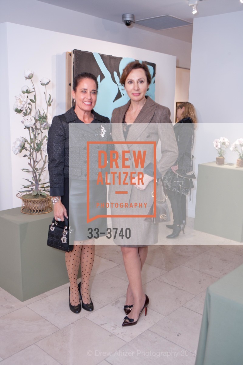 Natalia Urrutia, Clara Shayevich, Private Reception for THE PORCELAIN SPLENDOR OF VLADIMIR KANEVSKY: NEW SCULPTURES, US, November 14th, 2014, Photo #33-3740 Natalia Urrutia, Clara Shayevich, Photo #33-3740