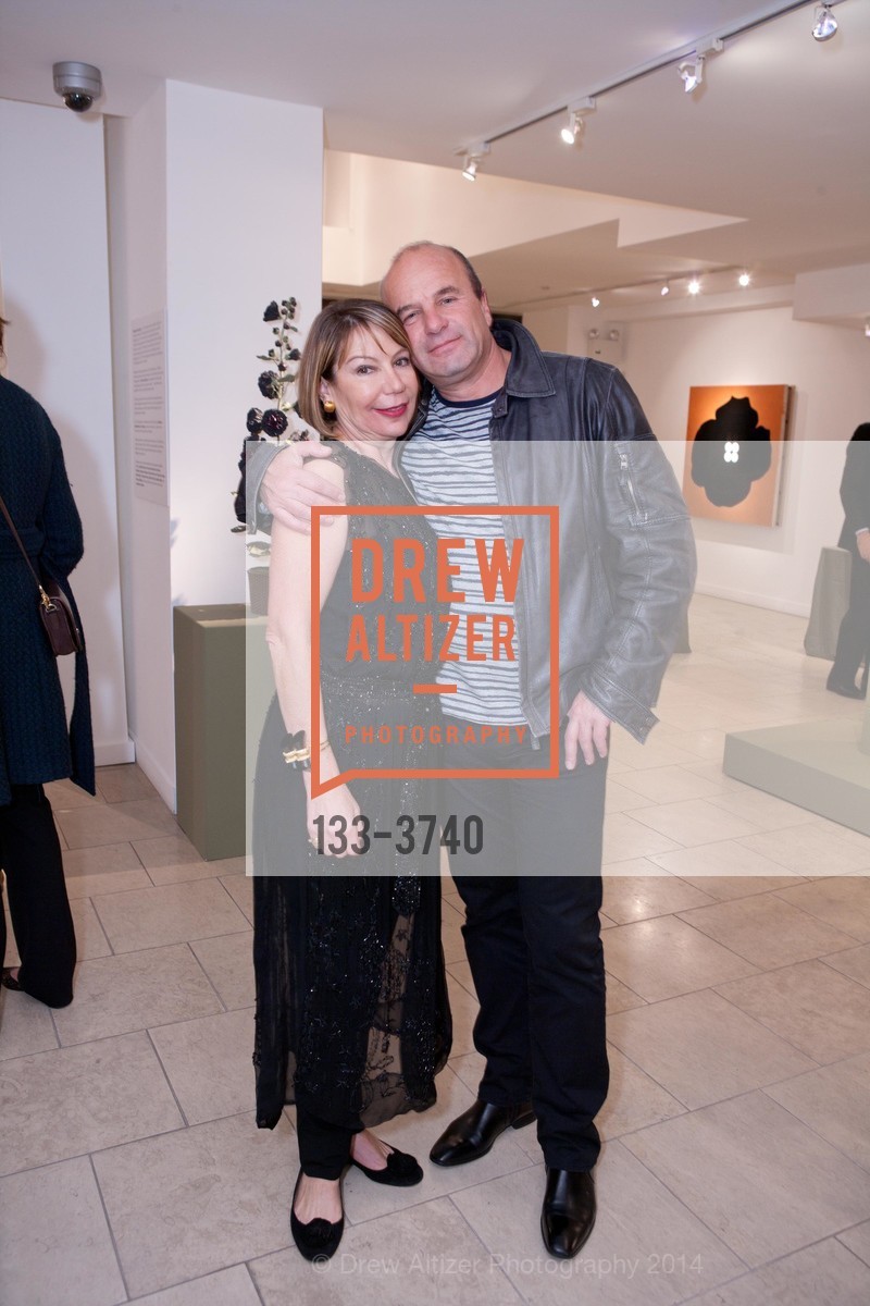 Evita Kanevsky, Greg Mazur, Private Reception for THE PORCELAIN SPLENDOR OF VLADIMIR KANEVSKY: NEW SCULPTURES, US, November 14th, 2014, Photo #133-3740 Evita Kanevsky, Greg Mazur, Photo #133-3740
