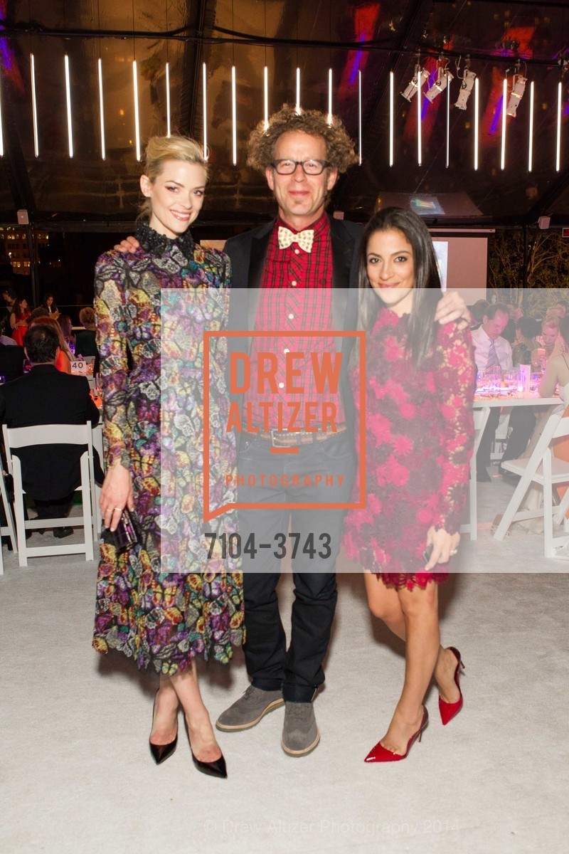 Jaime King, Ken Goldberg, Mona Swanson, 2014 MODERN BALL - Cocktails & Dinner, US, April 30th, 2014, Photo #7104-3743 Jaime King, Ken Goldberg, Mona Swanson, Photo #7104-3743