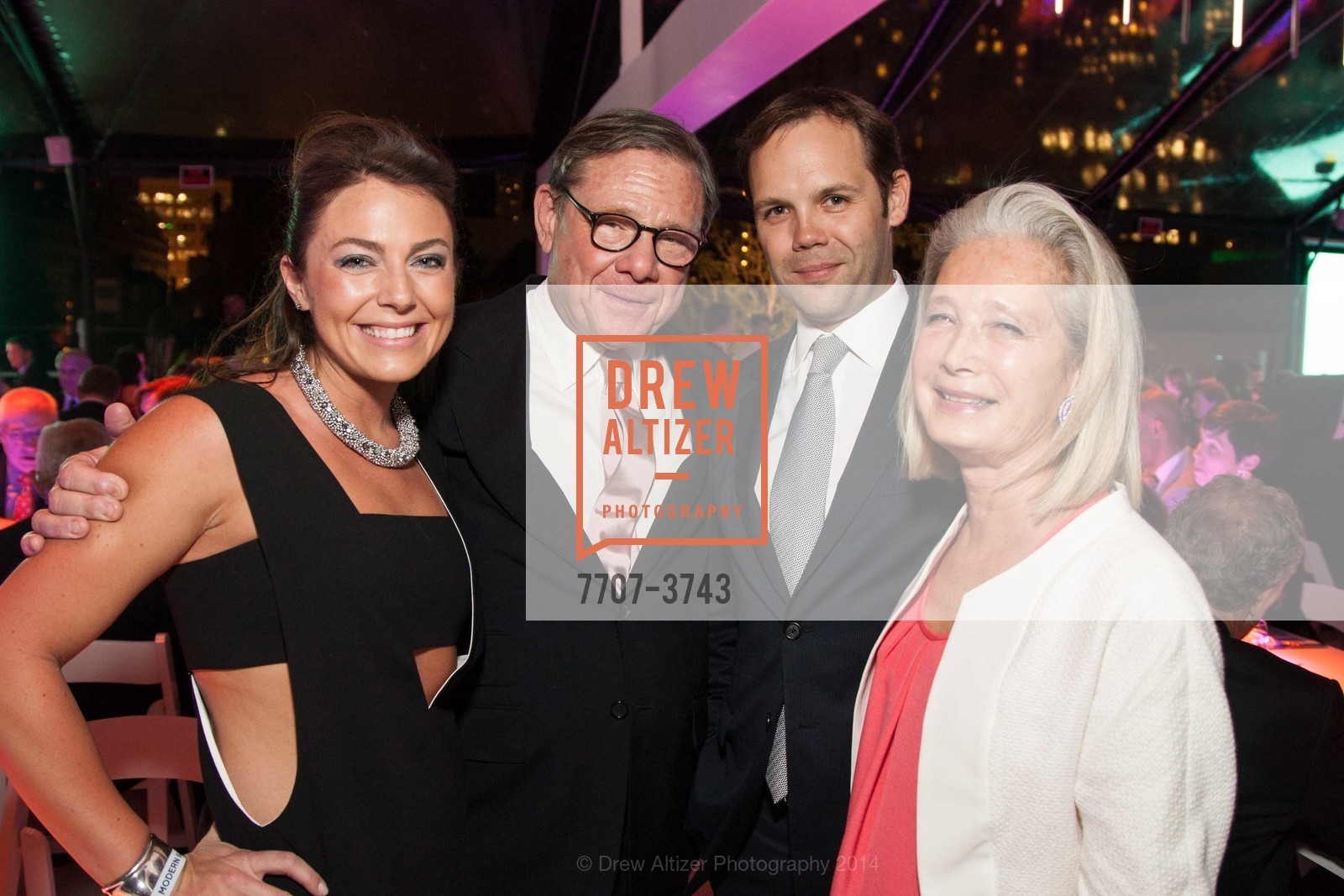 Christina Guevarra, Michael Olrich, Mick McGuire, Mimi Haas, 2014 MODERN BALL - Cocktails & Dinner, US, April 30th, 2014, Photo #7707-3743 Christina Guevarra, Michael Olrich, Mick McGuire, Mimi Haas, Photo #7707-3743