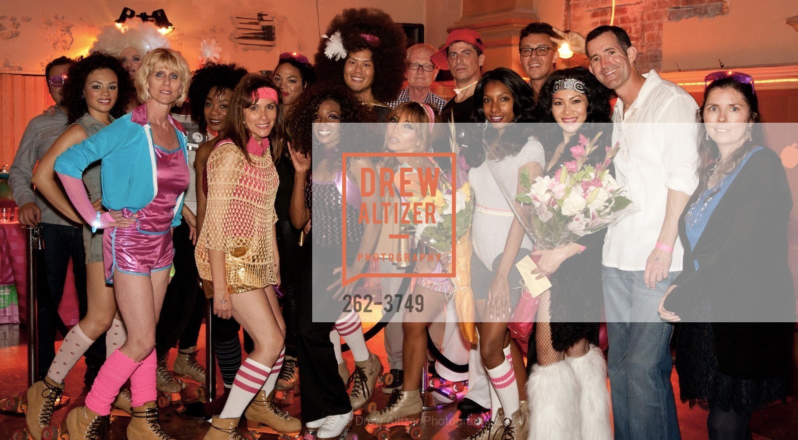 Jessica Robinson, Lori Murphy, Jasmine Till, Laurie Brown, Pernella Sommerville, Christopher Lee, Daniel Demillais, Karen Tamblyn, Aubrey Brewster, Gabriel Rojas, Brad Newman, Diana Walters, Skate, Rattle & Roll: PERNELLA'S Disco Glam Birthday Party, US, October 26th, 2014, Photo #262-3749 Jessica Robinson, Lori Murphy, Jasmine Till, Laurie Brown, Pernella Sommerville, Christopher Lee, Daniel Demillais, Karen Tamblyn, Aubrey Brewster, Gabriel Rojas, Brad Newman, Diana Walters, Photo #262-3749