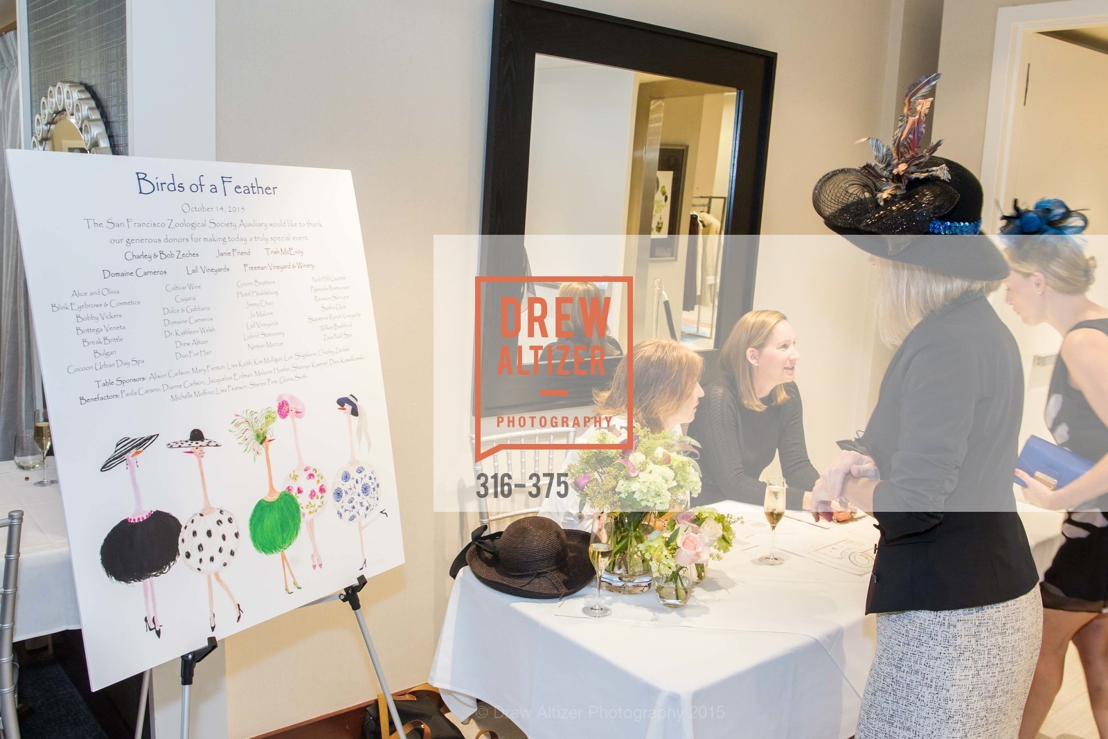 Atmosphere, SF Zoo Auxiliary Hosts Birds of a Feather Luncheon, Neiman Marcus, Rotunda. Level Four, 150 Stockton St, October 14th, 2015,Drew Altizer, Drew Altizer Photography, full-service agency, private events, San Francisco photographer, photographer california