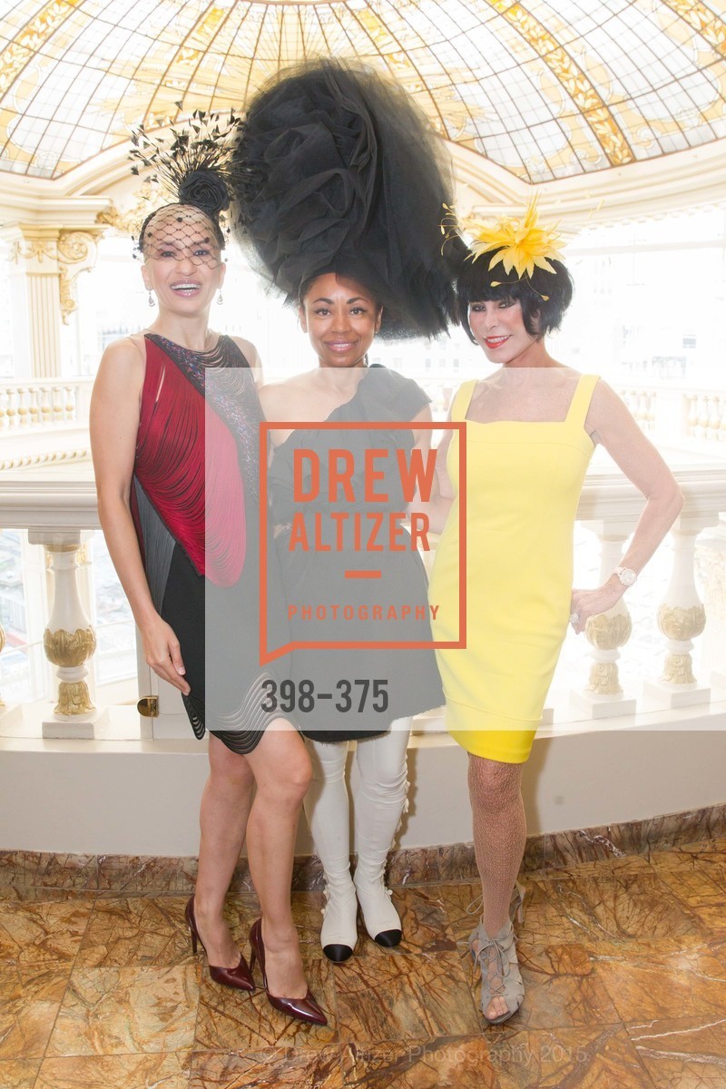 Navid Armstrong, Tanya Powell, Marilyn Cabak, SF Zoo Auxiliary Hosts Birds of a Feather Luncheon, Neiman Marcus, Rotunda. Level Four, 150 Stockton St, October 14th, 2015,Drew Altizer, Drew Altizer Photography, full-service agency, private events, San Francisco photographer, photographer california