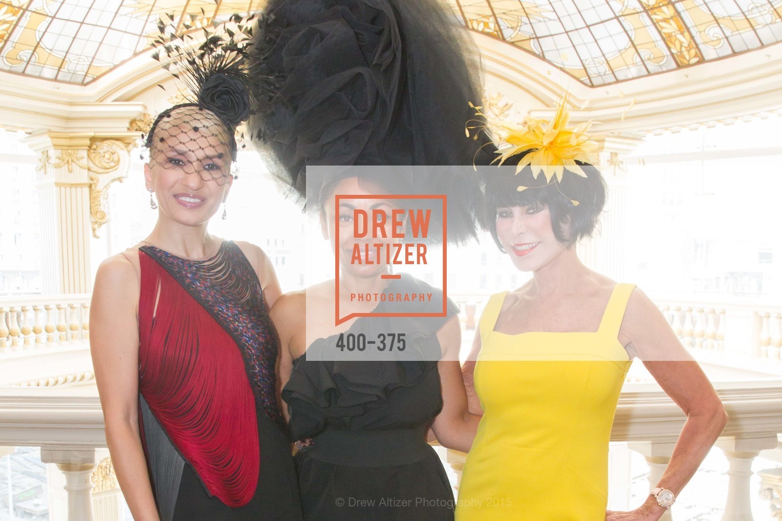Navid Armstrong, Tanya Powell, Marilyn Cabak, SF Zoo Auxiliary Hosts Birds of a Feather Luncheon, Neiman Marcus, Rotunda. Level Four, 150 Stockton St, October 14th, 2015,Drew Altizer, Drew Altizer Photography, full-service agency, private events, San Francisco photographer, photographer california