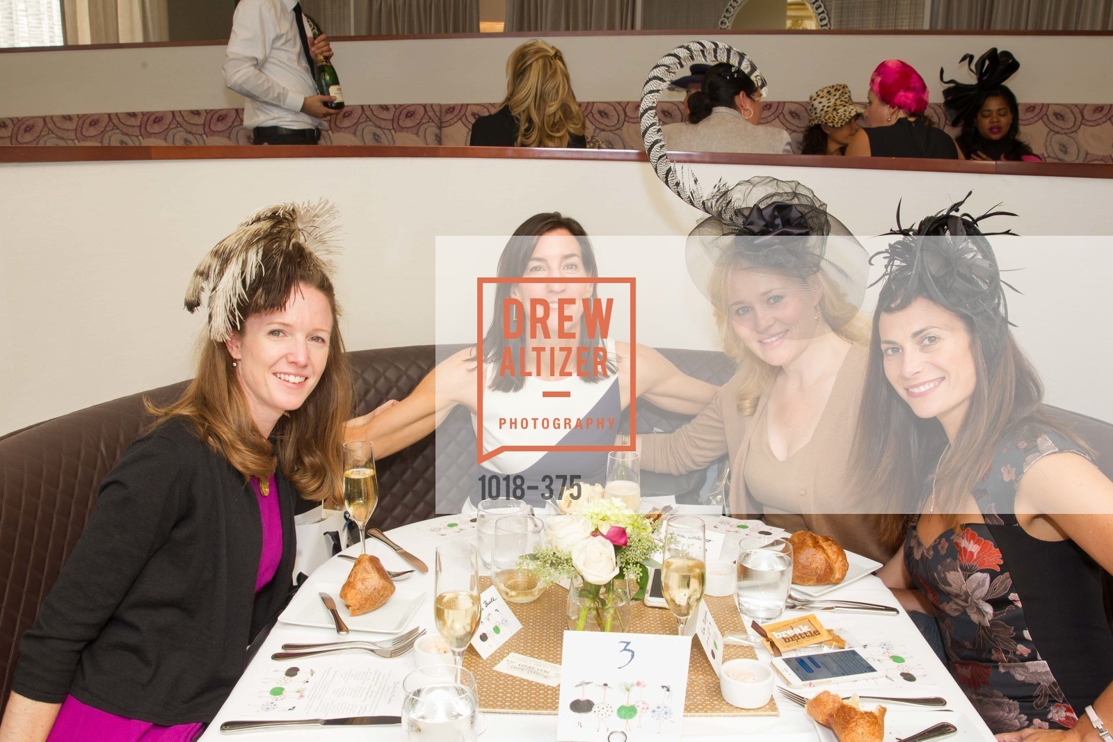 Lucille Buell, Susanne Caballero, Kimberly Mulligan, SF Zoo Auxiliary Hosts Birds of a Feather Luncheon, Neiman Marcus, Rotunda. Level Four, 150 Stockton St, October 14th, 2015