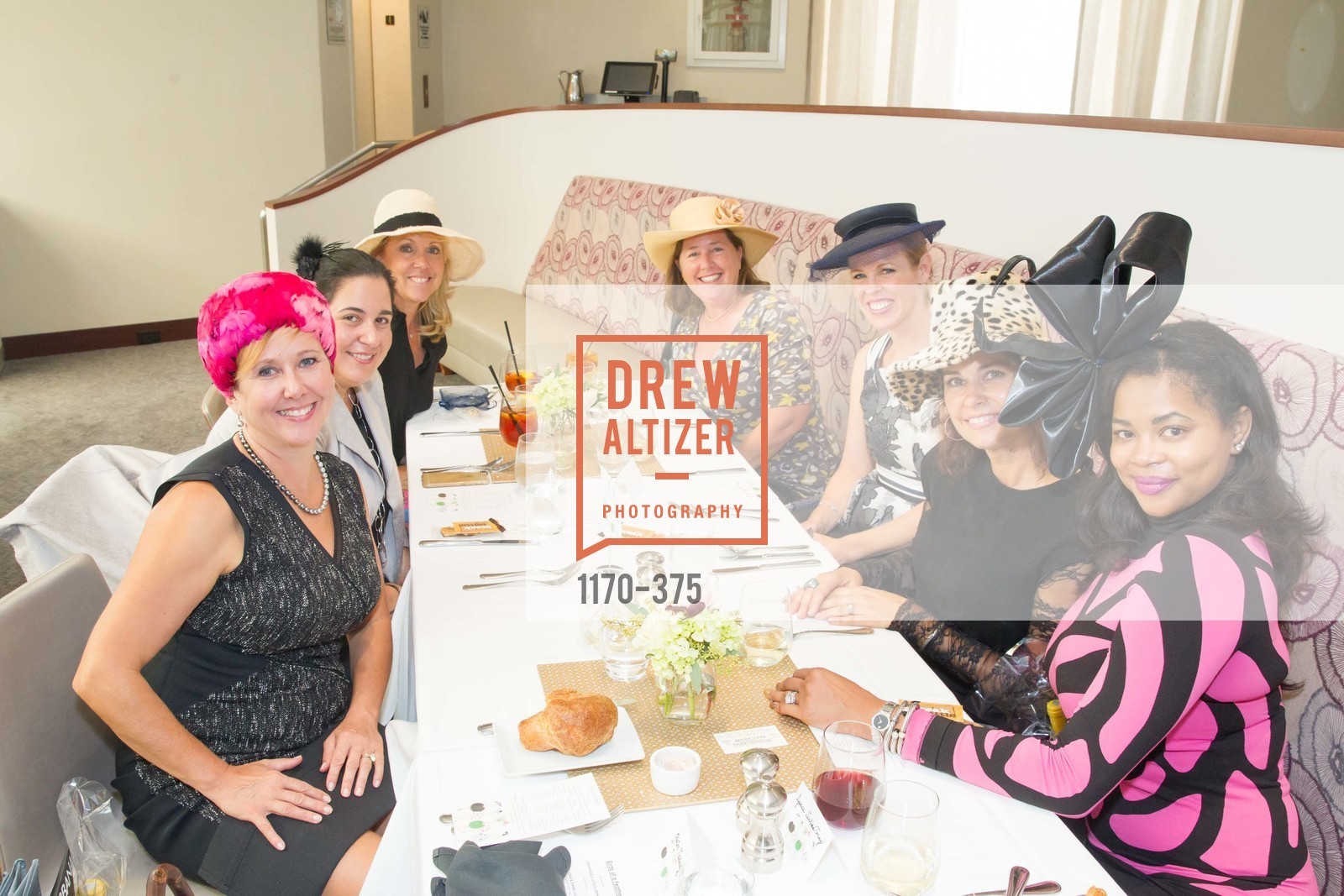 Anne Mieling, Renee Hellman, Caroline Jones, Dana Rodenberger, Ayanna Jenkins Toney, SF Zoo Auxiliary Hosts Birds of a Feather Luncheon, Neiman Marcus, Rotunda. Level Four, 150 Stockton St, October 14th, 2015,Drew Altizer, Drew Altizer Photography, full-service agency, private events, San Francisco photographer, photographer california