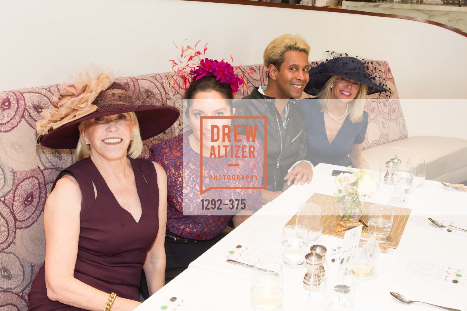 Gloria Smith, Corey Hyde, Emillio Mesa, Mary Fenton, SF Zoo Auxiliary Hosts Birds of a Feather Luncheon, Neiman Marcus, Rotunda. Level Four, 150 Stockton St, October 14th, 2015,Drew Altizer, Drew Altizer Photography, full-service agency, private events, San Francisco photographer, photographer california