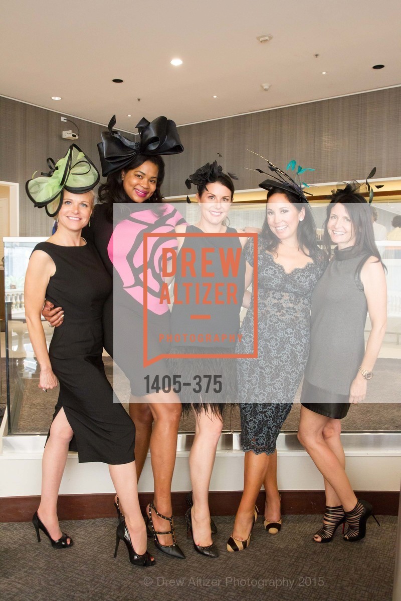 Lori Shigekane, Ayanna Jenkins Toney, Carissa Ashman, Michelle Molfino, SF Zoo Auxiliary Hosts Birds of a Feather Luncheon, Neiman Marcus, Rotunda. Neiman Marcus, Rotunda. Level Four, 150 Stockton St, October 14th, 2015, Photo #1405-375 Lori Shigekane, Ayanna Jenkins Toney, Carissa Ashman, Michelle Molfino, Photo #1405-375