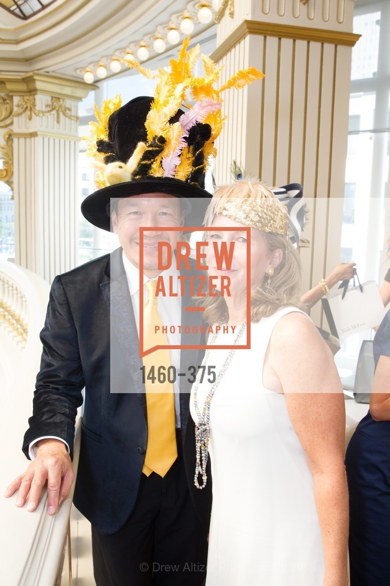 Tim Wu, Janie Friend, SF Zoo Auxiliary Hosts Birds of a Feather Luncheon, Neiman Marcus, Rotunda. Level Four, 150 Stockton St, October 14th, 2015