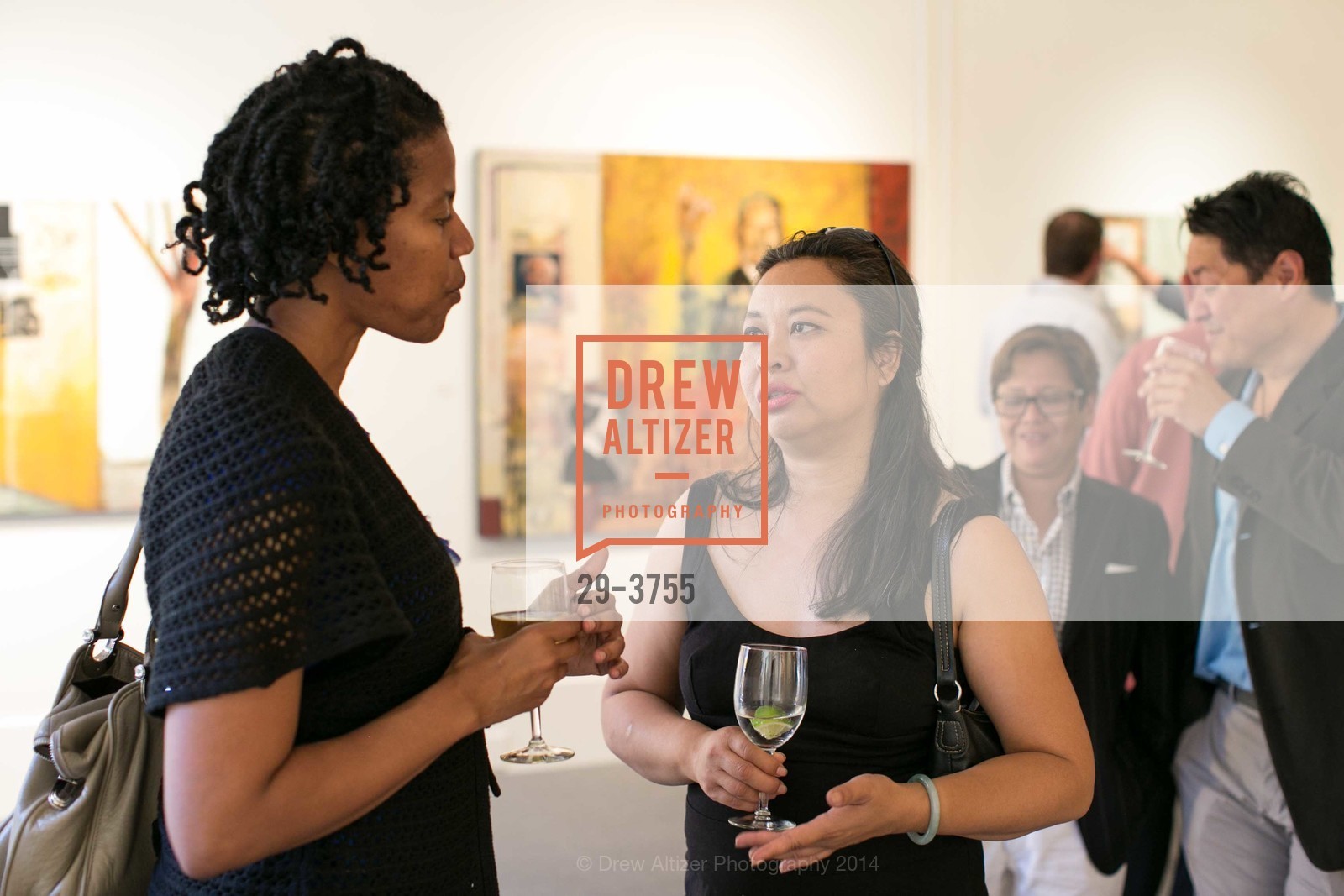 Althea Dyer, Catharina Lee, The SAN FRANCISCO GALLERY Premier Opening, US, June 20th, 2014, Photo #29-3755 Althea Dyer, Catharina Lee, Photo #29-3755