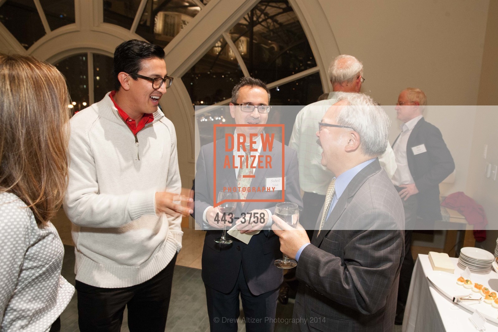 Frank Arias, Suheil Totah, Ed Lee, CCLR Annual Winter Party, US, December 11th, 2014, Photo #443-3758 Frank Arias, Suheil Totah, Ed Lee, Photo #443-3758