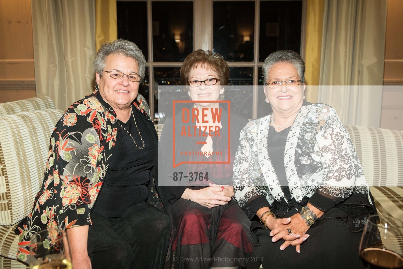 Elsa Raginato, Barbara Jabin, Shirley Nickolai, METROPOLIS OF SAN FRANICSCO GALA Honoring GEORGE & JUDY MARCUS, US, November 16th, 2014, Photo #87-3764 Elsa Raginato, Barbara Jabin, Shirley Nickolai, Photo #87-3764
