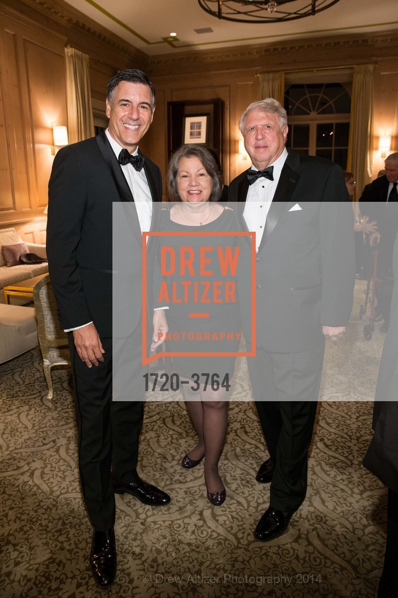 Markos Kounalakis, State Senator Elaine Alquist, J Duncan Benas, METROPOLIS OF SAN FRANICSCO GALA Honoring GEORGE & JUDY MARCUS, US, November 16th, 2014, Photo #1720-3764 Markos Kounalakis, State Senator Elaine Alquist, J Duncan Benas, Photo #1720-3764