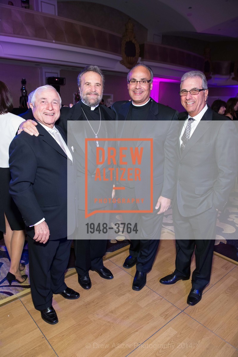 George Filios, Father John Bakas, Father Dino Pappademos, Bill Filios, METROPOLIS OF SAN FRANICSCO GALA Honoring GEORGE & JUDY MARCUS, US, November 16th, 2014, Photo #1948-3764 George Filios, Father John Bakas, Father Dino Pappademos, Bill Filios, Photo #1948-3764