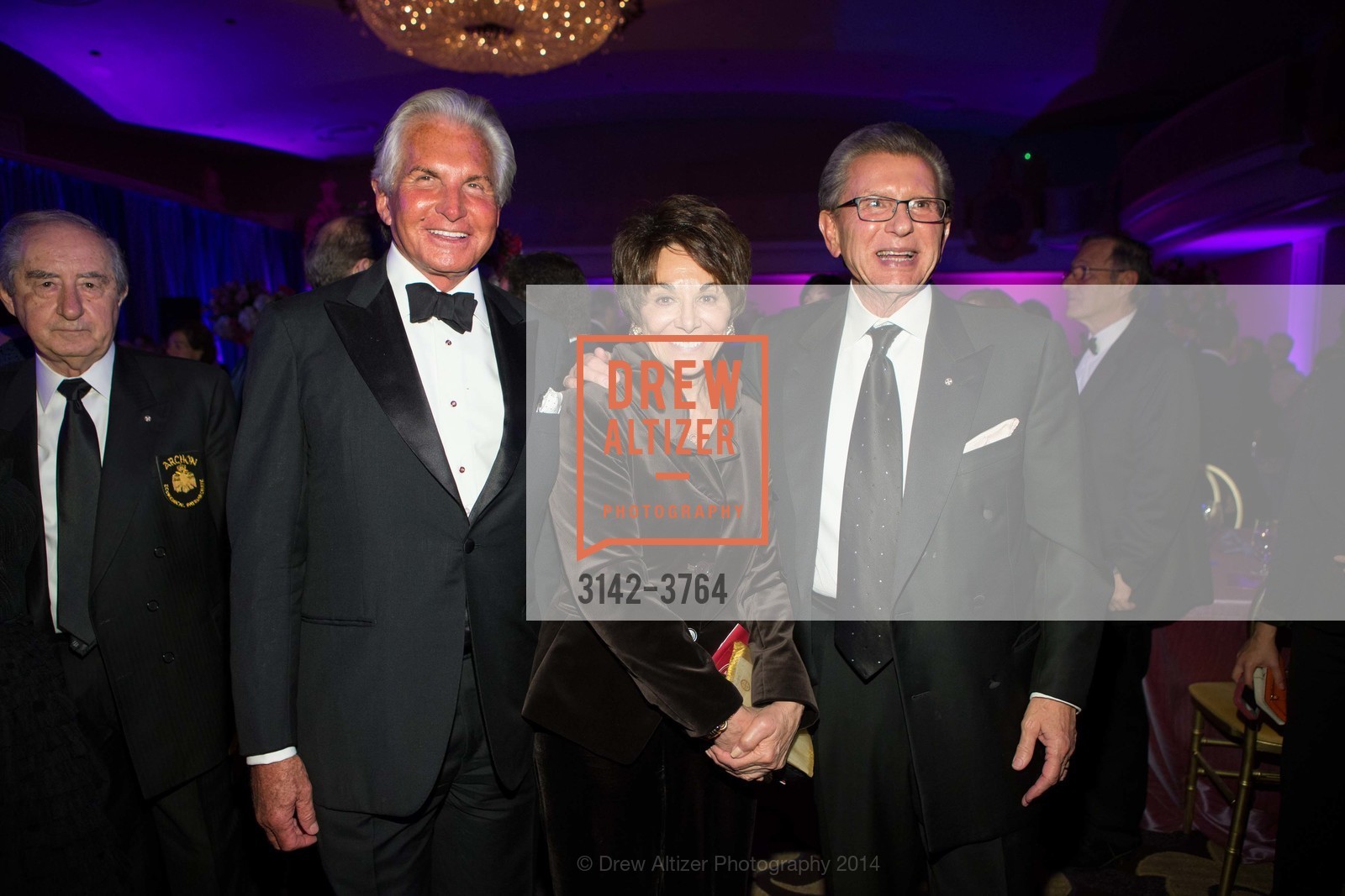 George Hamilton, Congresswoman Anna Eshoo, George Marcus, Photo #3142-3764