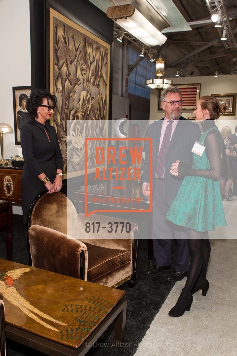 Nion McEvoy, Miriam Hauck, THE SAN FRANCISCO FALL ANTIQUES SHOW: The Rush of Gold: Precious Metals in Art & Antiques, US, October 23rd, 2014, Photo #817-3770 Nion McEvoy, Miriam Hauck, Photo #817-3770
