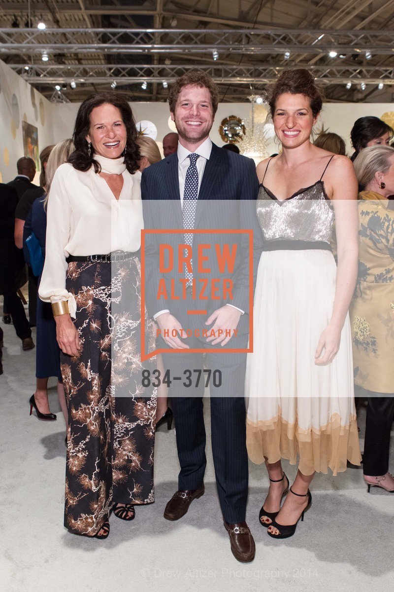 Randi Fisher, Mark George, Lexie George, THE SAN FRANCISCO FALL ANTIQUES SHOW: The Rush of Gold: Precious Metals in Art & Antiques, US, October 23rd, 2014, Photo #834-3770 Randi Fisher, Mark George, Lexie George, Photo #834-3770