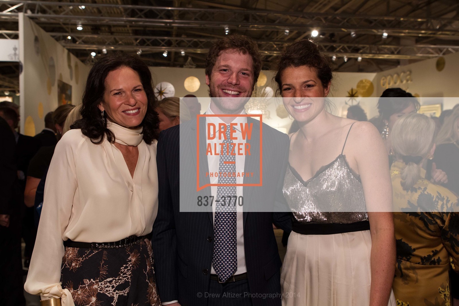Randi Fisher, Mark George, Lexie George, THE SAN FRANCISCO FALL ANTIQUES SHOW: The Rush of Gold: Precious Metals in Art & Antiques, US, October 23rd, 2014, Photo #837-3770 Randi Fisher, Mark George, Lexie George, Photo #837-3770