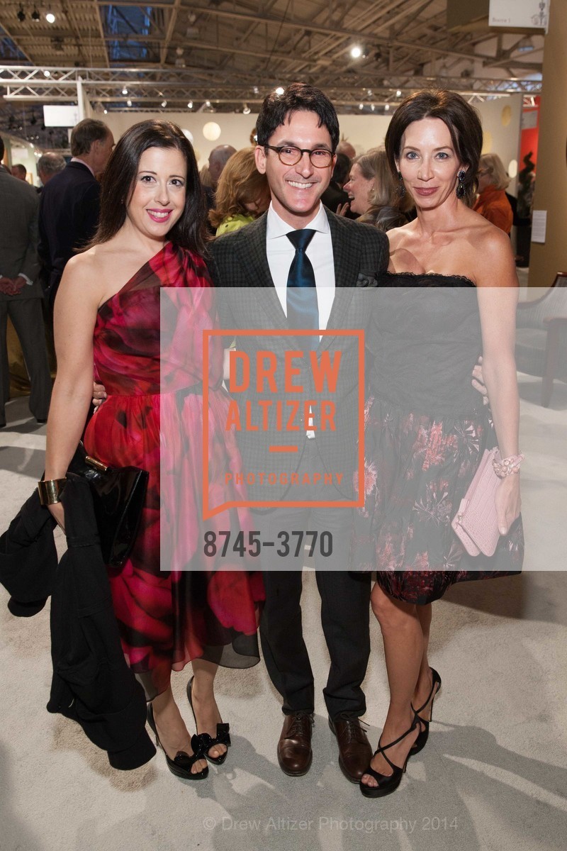 Stephanie Murillo, James Krohn, Cheryl Smith Alvarez, THE SAN FRANCISCO FALL ANTIQUES SHOW: The Rush of Gold: Precious Metals in Art & Antiques, US, October 23rd, 2014, Photo #8745-3770 Stephanie Murillo, James Krohn, Cheryl Smith Alvarez, Photo #8745-3770