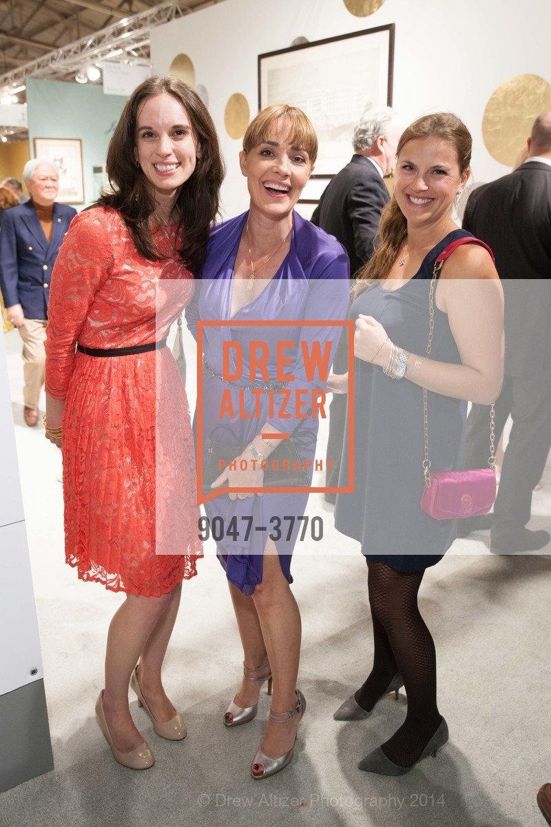 Fatima McNell, Emma Feeney, Andrea Searcy, THE SAN FRANCISCO FALL ANTIQUES SHOW: The Rush of Gold: Precious Metals in Art & Antiques, US, October 23rd, 2014, Photo #9047-3770 Fatima McNell, Emma Feeney, Andrea Searcy, Photo #9047-3770