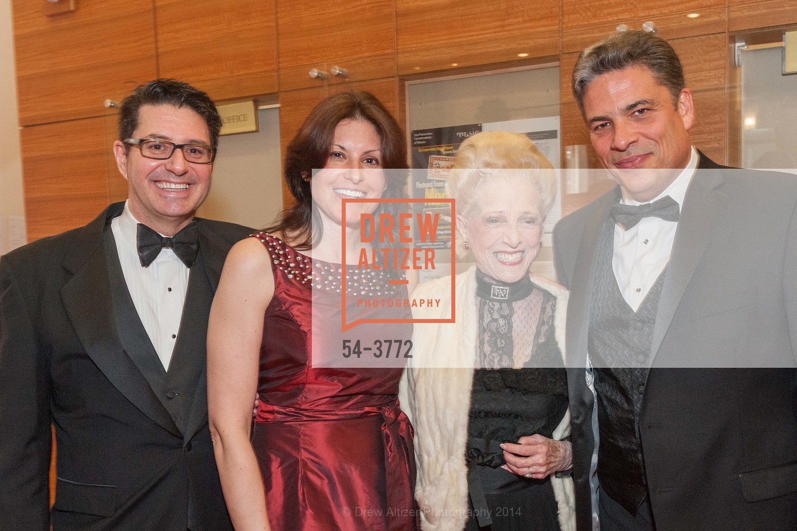 Lawrence Dillon, Jessica Downs, Meri Jaye, David Stull, THE CONSERVATORY GALA: Presidential Evening Celebration, US, March 27th, 2014, Photo #54-3772 Lawrence Dillon, Jessica Downs, Meri Jaye, David Stull, Photo #54-3772