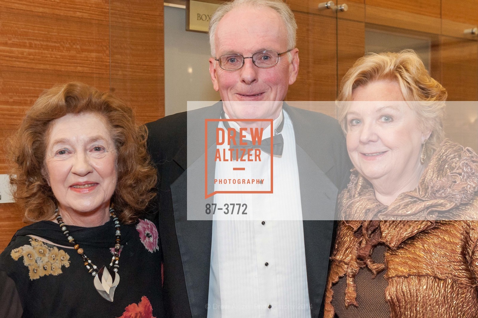 Lise Ostwald, Vincent McCormick, Saundra McCormick, THE CONSERVATORY GALA: Presidential Evening Celebration, US, March 27th, 2014, Photo #87-3772 Lise Ostwald, Vincent McCormick, Saundra McCormick, Photo #87-3772