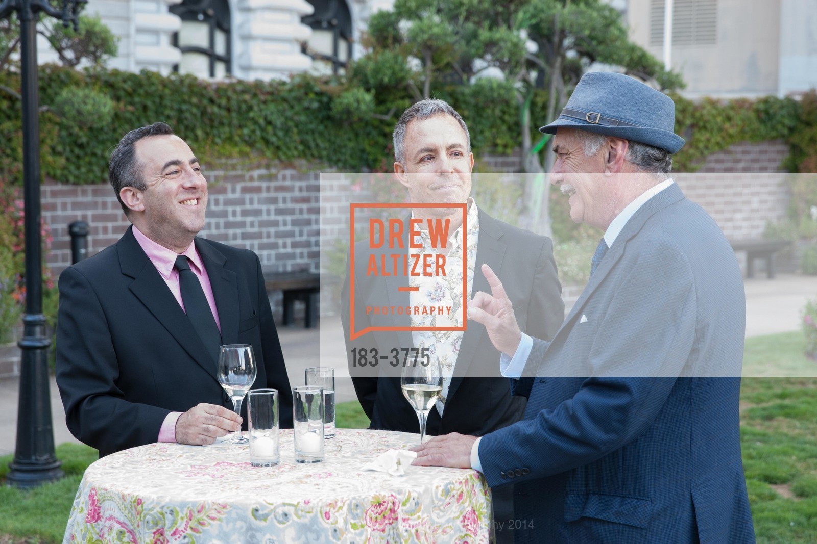 Roberto Friedman, George Stewart, Eugene Frodo-Pappas, VIP PRIDE Kick Off Party 2014, US, June 20th, 2014, Photo #183-3775 Roberto Friedman, George Stewart, Eugene Frodo-Pappas, Photo #183-3775