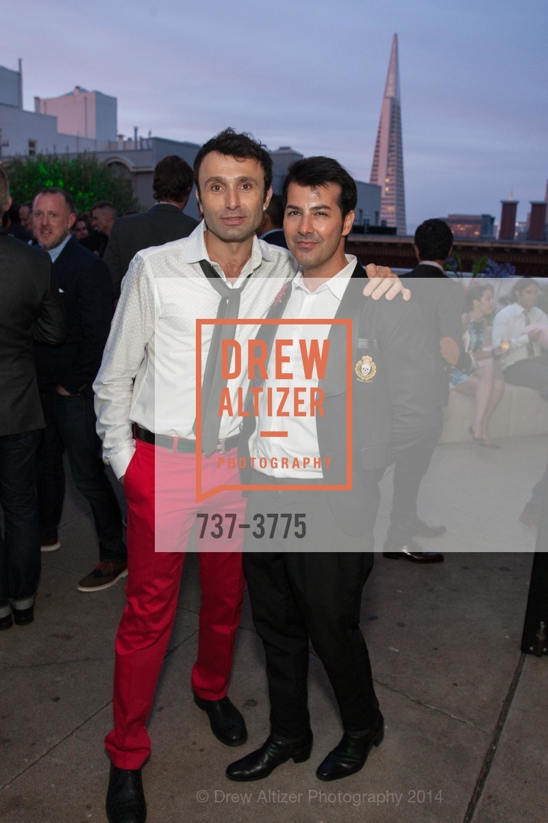 Luca Matureli, Bacca Dasilva, VIP PRIDE Kick Off Party 2014, US, June 20th, 2014, Photo #737-3775 Luca Matureli, Bacca Dasilva, Photo #737-3775