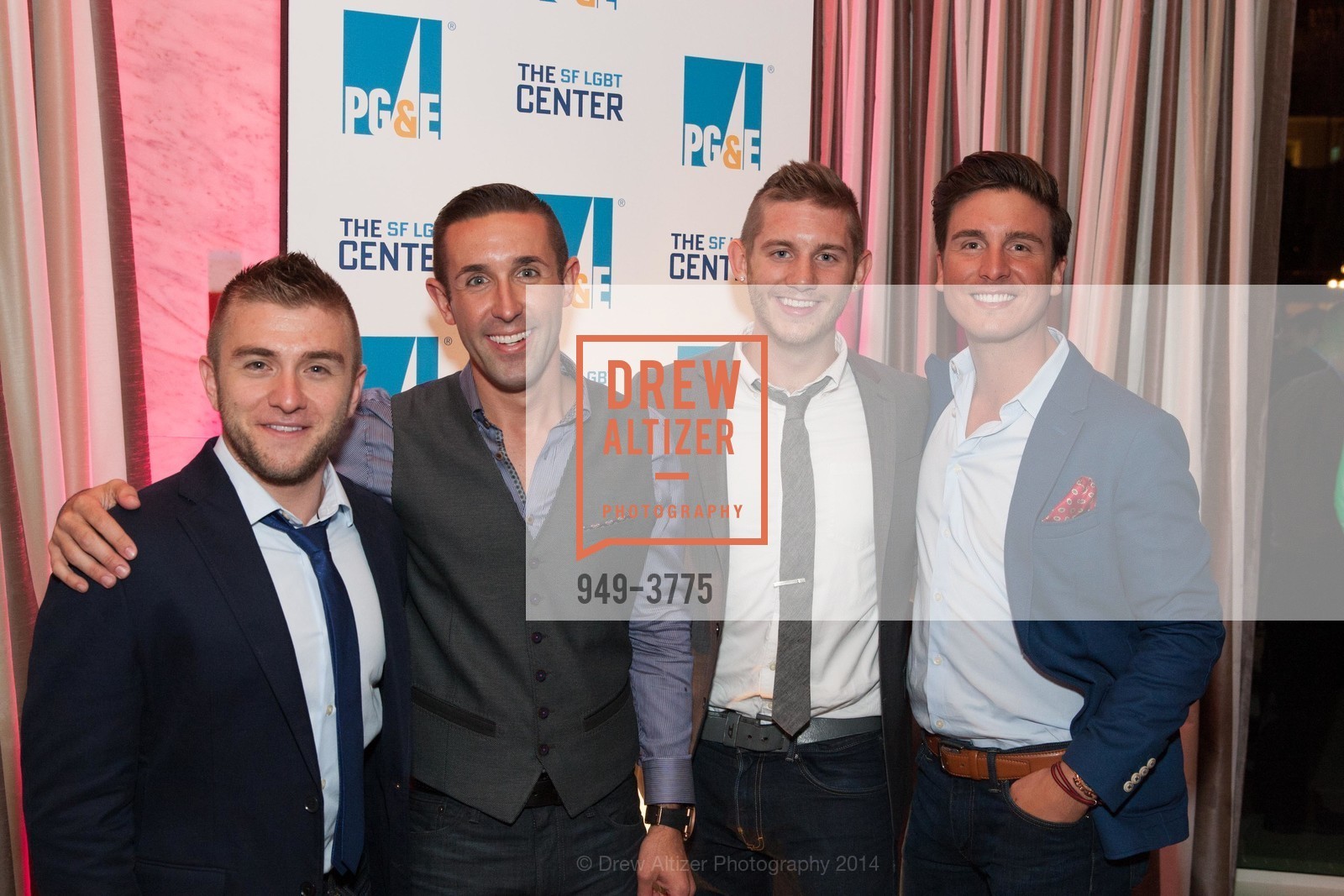 Igor Kleytman, Alec Piliafas, Shane Glacken, Blake Young, VIP PRIDE Kick Off Party 2014, US, June 20th, 2014, Photo #949-3775 Igor Kleytman, Alec Piliafas, Shane Glacken, Blake Young, Photo #949-3775