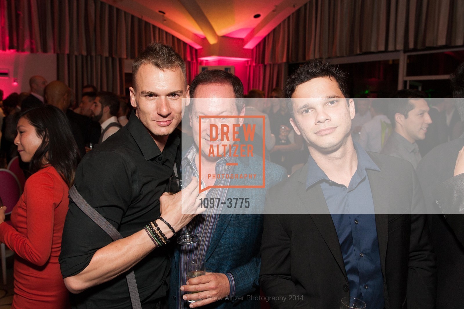 Chris Hanner, Adam Sandel, Icarus Ferreria, VIP PRIDE Kick Off Party 2014, US, June 20th, 2014, Photo #1097-3775 Chris Hanner, Adam Sandel, Icarus Ferreria, Photo #1097-3775
