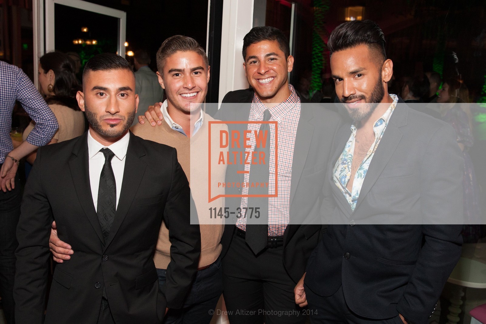 Mark Pastora, Matthew Simon, Marco Carvahal, Jacob Inocencio, VIP PRIDE Kick Off Party 2014, US, June 20th, 2014, Photo #1145-3775 Mark Pastora, Matthew Simon, Marco Carvahal, Jacob Inocencio, Photo #1145-3775
