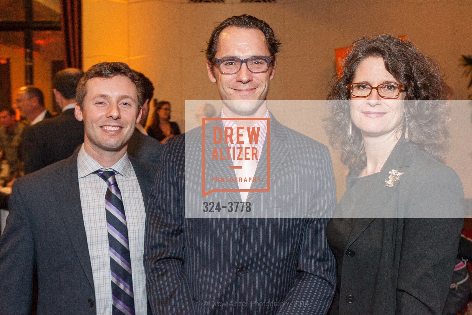 Jonathan Collins, John Van Geffen, Raquel Sefton, SF MAGAZINE and SUPER LAWYERS, US, February 26th, 2014, Photo #324-3778 Jonathan Collins, John Van Geffen, Raquel Sefton, Photo #324-3778