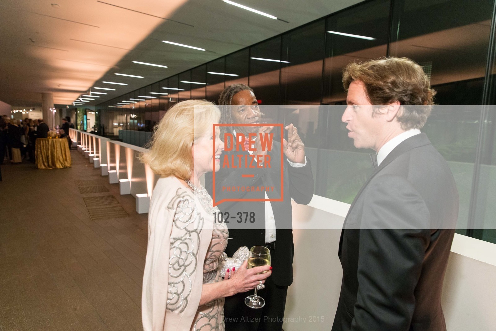 Dede Wilsey, Walter Hood, Trevor Traina, Tenth Anniversary Celebration of the New de Young Museum, de Young Museum. 50 Hagiwara Tea Garden Dr, October 14th, 2015,Drew Altizer, Drew Altizer Photography, full-service agency, private events, San Francisco photographer, photographer california